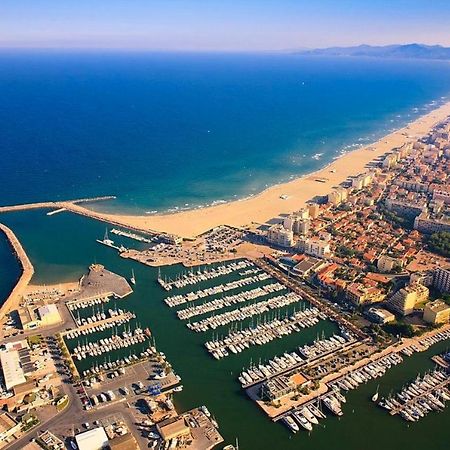 Appartement 2 Terrasses Le "Fontenoy" Canet-en-Roussillon Dış mekan fotoğraf