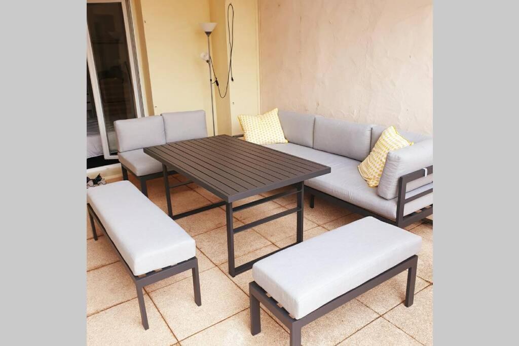 Appartement 2 Terrasses Le "Fontenoy" Canet-en-Roussillon Dış mekan fotoğraf