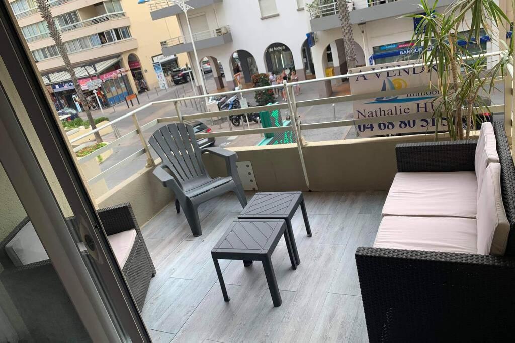 Appartement 2 Terrasses Le "Fontenoy" Canet-en-Roussillon Dış mekan fotoğraf